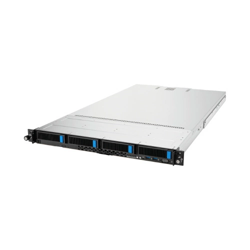 Platforma deservidor ASUS 1U RS700A-E12-RS4U/10G/2.6kW/4NVMe/GPU 90SF02D1-M00280 AMD x 2 DDR5 x 24 4 x 3.5" SATA/SAS/NVME PSU 1+1