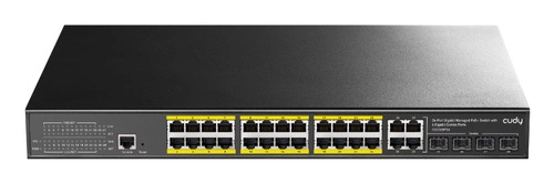 Conmutador Cudy GS2028PS4-300W 24x 1Gb 4x SFP+ 300 W PoE+