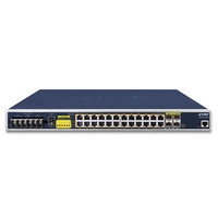 Conmutador Planet IGS-6325-24P4S 24x 1Gb 4x SFP 440 W PoE+