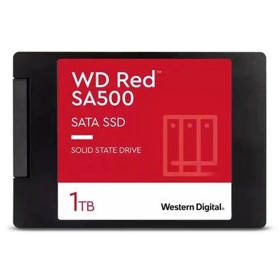 Disco SSD Western Digital WD Red SA500 1TB 2.5'' SATA 6Gb/s | WDS100T1R0A