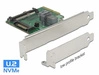 Delock Card PCI Express x4 U.2 NVMe 1x SFF-8643 + 1x SFF-8639 | 89922