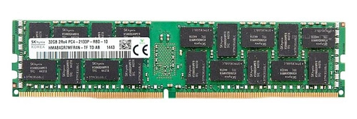 Memoria RAM 1x 32GB Hynix ECC REGISTERED DDR4 2133MHz PC4-17000 RDIMM | HMA84GR7MFR4N-TF
