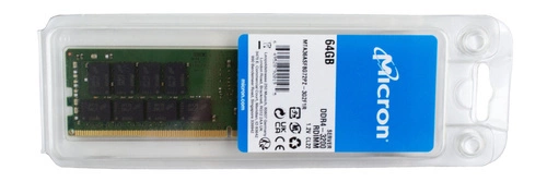 Memoria RAM 1x 64GB Micron ECC REGISTERED DDR4 2Rx4 3200MHz PC4-25600 RDIMM | MTA36ASF8G72PZ-3G2