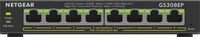Conmutador Netgear GS308EP-100PES 8x 1Gb 62 W PoE+