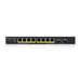 Conmutador Zyxel GS1900-10HP-EU0102F 8x 1Gb 2x SFP 77W PoE+