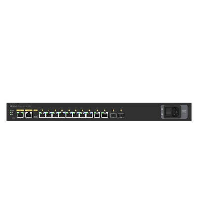 Conmutador Netgear GSM4212P-100EUS 10x 1Gb 2x SFP 125 W PoE+