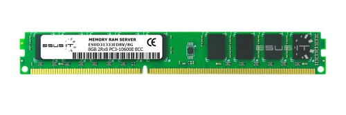 Memoria RAM 1x 8GB ESUS IT ECC UNBUFFERED DDR3 2Rx8 1333MHz PC3-10600 UDIMM | ESUD31333ED8V/8G