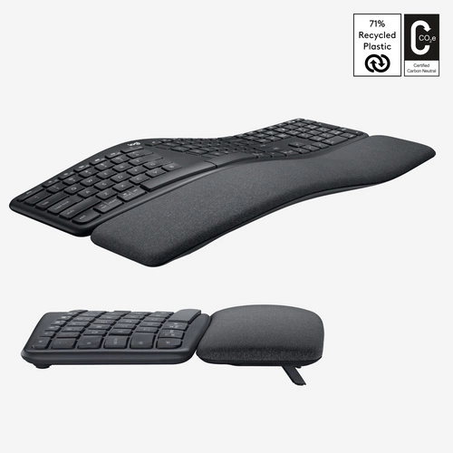 Teclado Inalámbrico Logitech Ergo K860 QWERTY (US)
