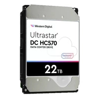 Disco duro Western Digital Ultrastar DC HC570 3.5'' HDD 22TB 7200RPM SATA 6Gb/s 512MB | 0F48155