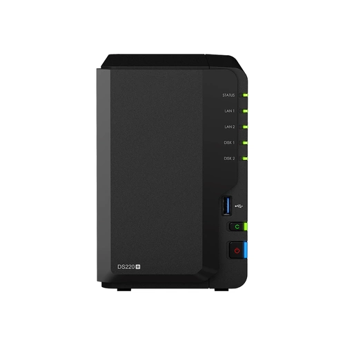 Servidor NAS Synology DS220+ 2x SSD | HDD SATA 2GB RAM