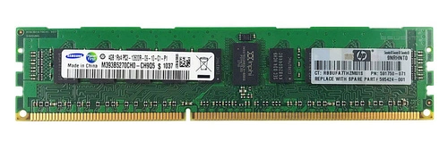 Memoria RAM 1x 4GB Samsung ECC REGISTERED DDR3 1333MHz PC3-10600 RDIMM | M393B5270CH0-CH9 