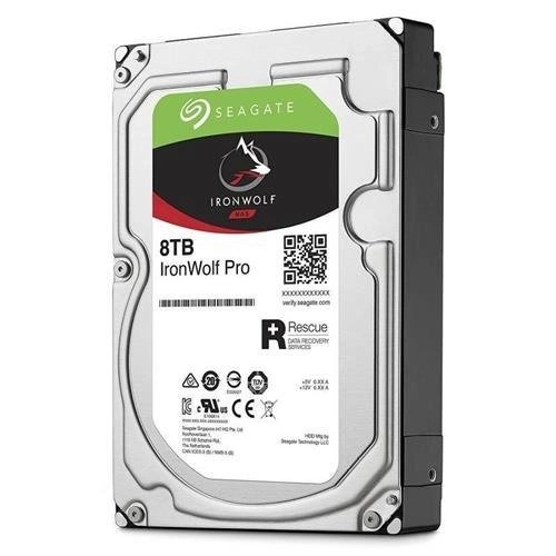 Disco duro Seagate IronWolf PRO 3.5'' HDD 8TB 7200RPM SATA 6Gb/s 256MB | ST8000NE001
