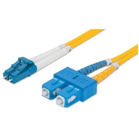Patchcord INTELLINET SC/UPC-LC/UPC Dúplex Single Mode 10 m