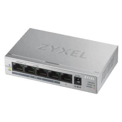 Switch Zyxel GS1005HP-EU0101F 5x 10/100/1000 60 W PoE
