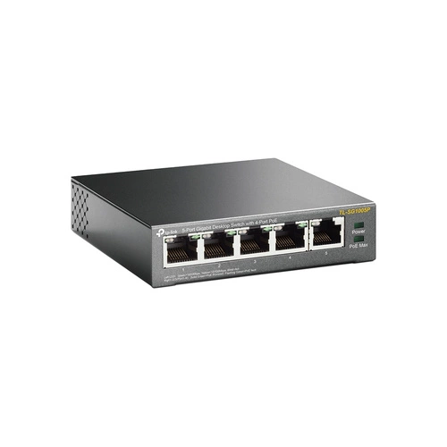 Conmutador TP-LINK TL-SG1005P 5x 1Gb 65 W PoE+