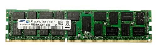 Memoria RAM 1x 8GB Samsung ECC REGISTERED DDR3 1333MHz PC3-10600 RDIMM | M393B1K70CH0-CH9