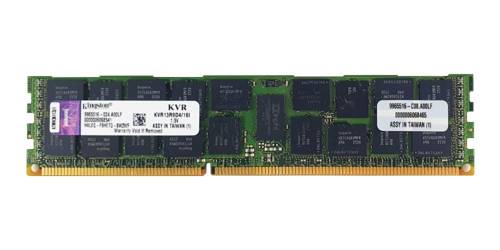 Memoria RAM 1x 16GB Kingston ECC REGISTERED DDR3 1333MHz PC3-10600 RDIMM | KVR13R9D4/16I